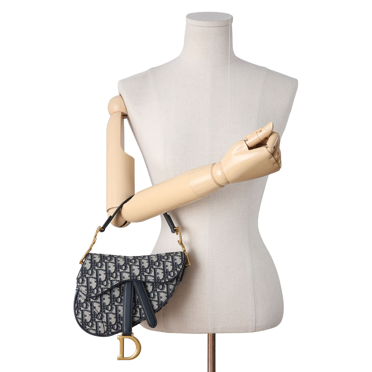 CHRISTIAN DIOR(USED)크리스찬디올 오블리크 새들백 미니